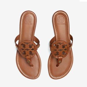 Tory Burch Miller Sandal Vintage Vachetta Size 7